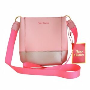 💖 Juicy Couture Barbiecore Pink Crossbody Bag - NWT